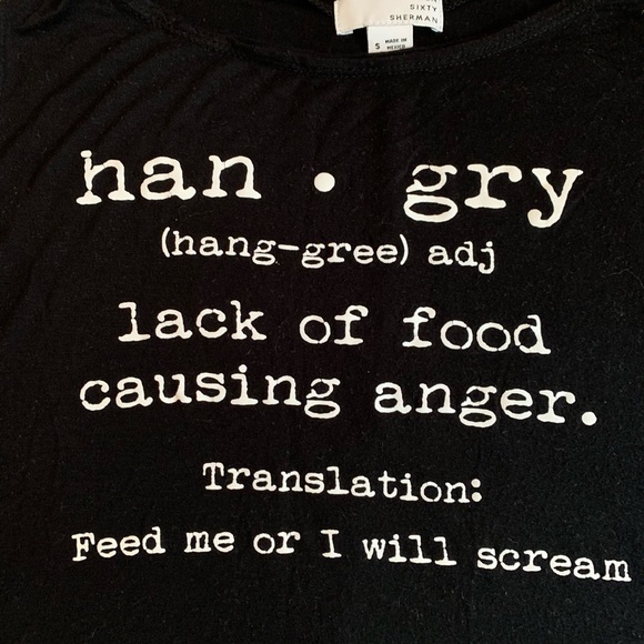 HANGRY MUSCLE TEE - Picture 4 of 5